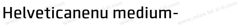 Helveticanenu medium字体转换